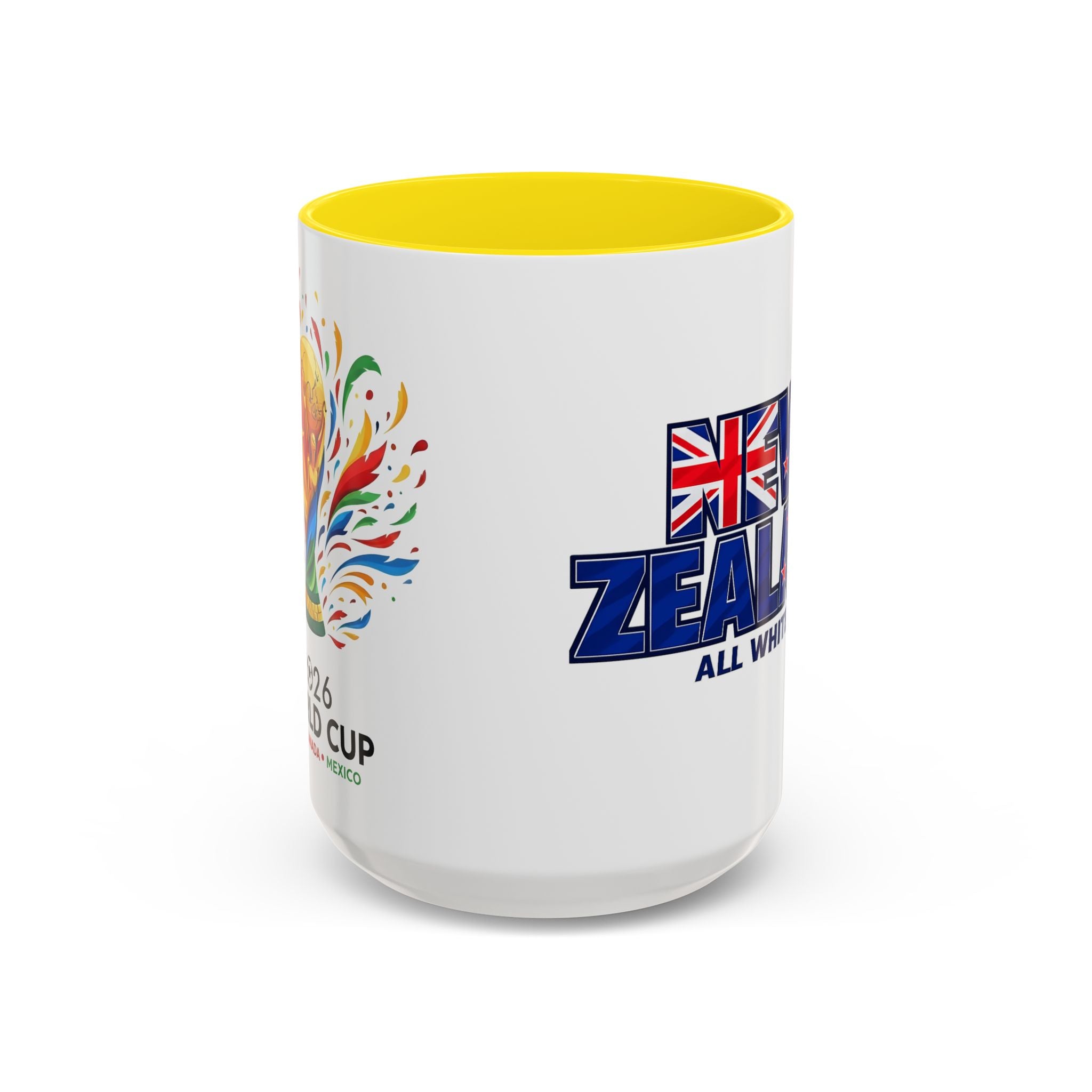 New Zealand All Whites Coffee Mug | Accent 11/15oz, World Cup 2026, Gift for Dad