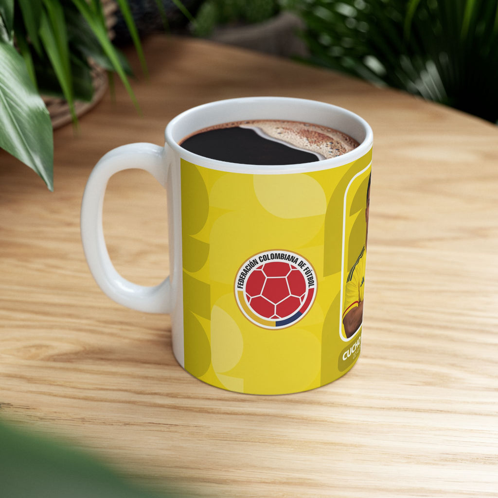 Colombian Soccer Player 'Cucho Hernández' Ceramic Mug — 11oz/15oz, World Cup 2026 Mugs