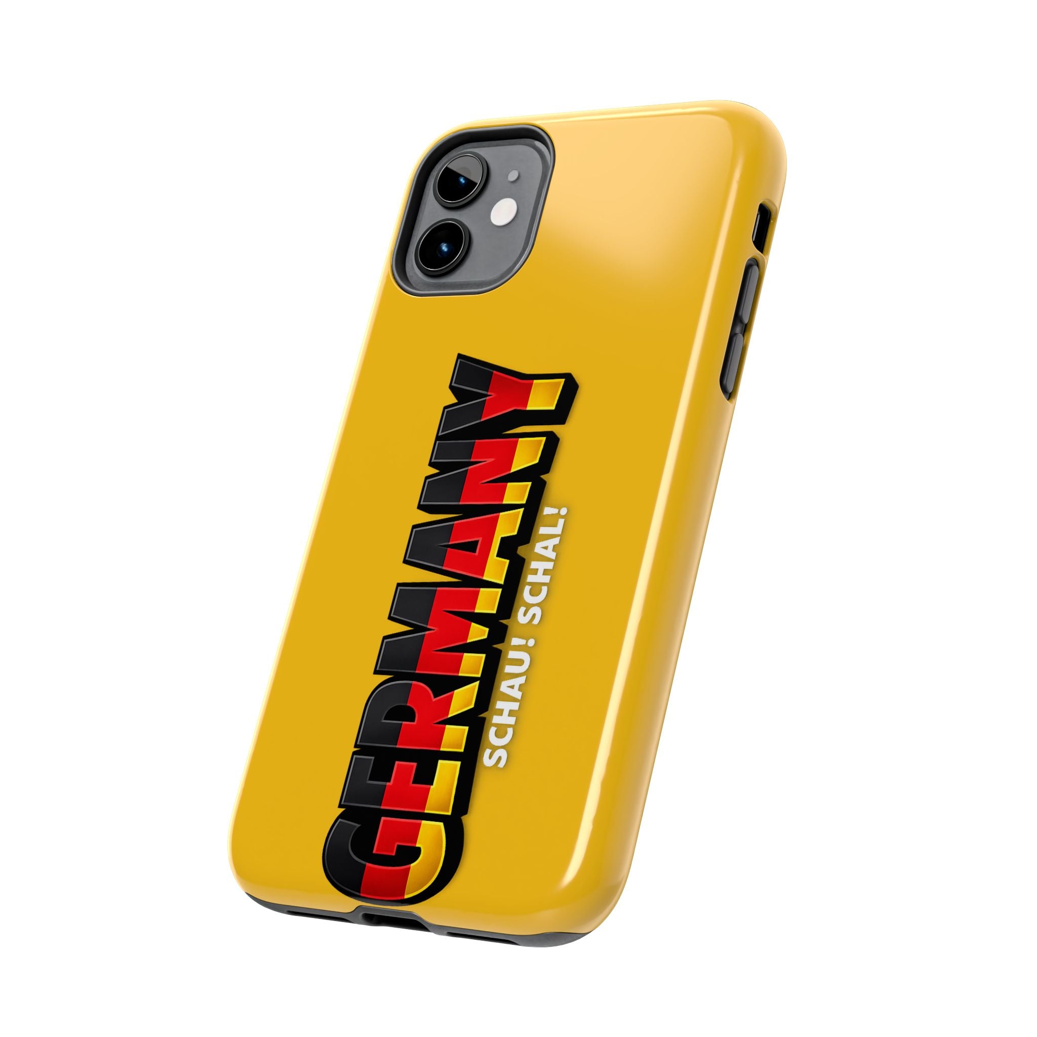 Germany Text Phone Case | Soccer Fan Phone Case, Protective, Glossy, World Cup 2026