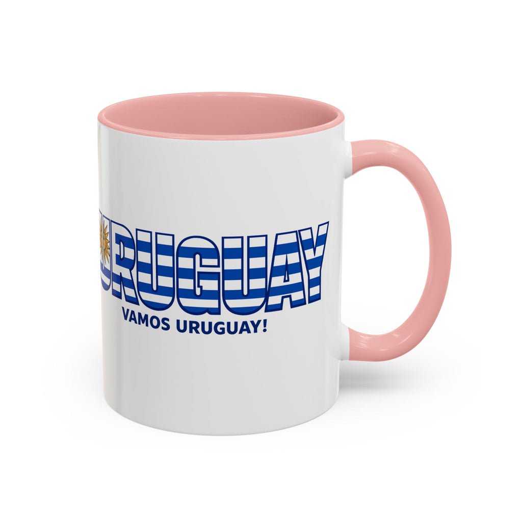 Uruguay Vamos Uruguay Mug | Accent Coffee Mug 11oz 15oz, Soccer World Cup, Gift for Dad