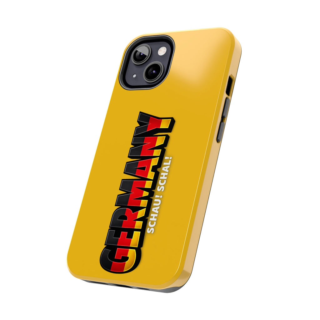 Germany Text Phone Case | Soccer Fan Phone Case, Protective, Glossy, World Cup 2026