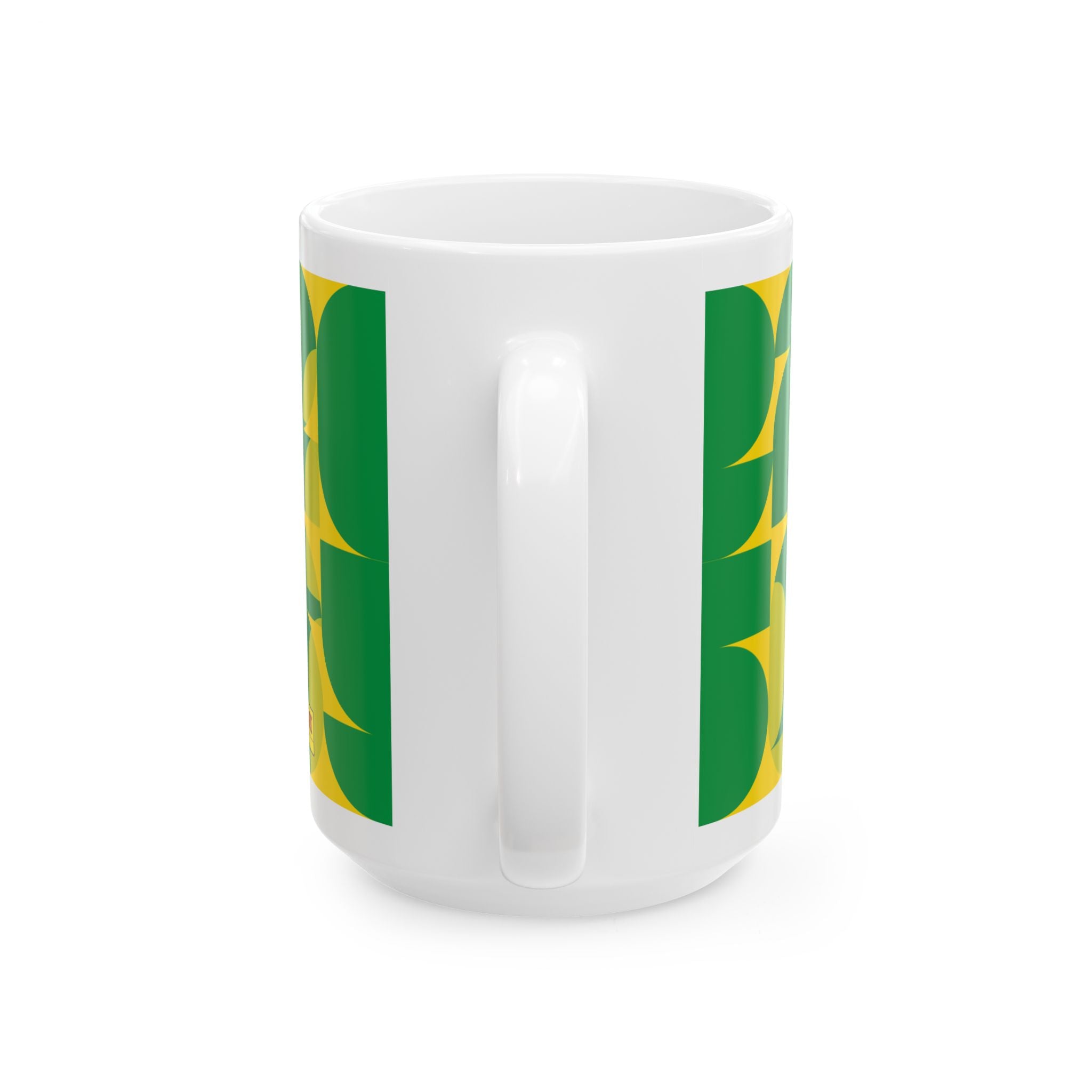 Brazil Soccer Player Gabriel Martinelli Mug — Ceramic Coffee Cup (11oz/15oz), World Cup 2026 Mugs