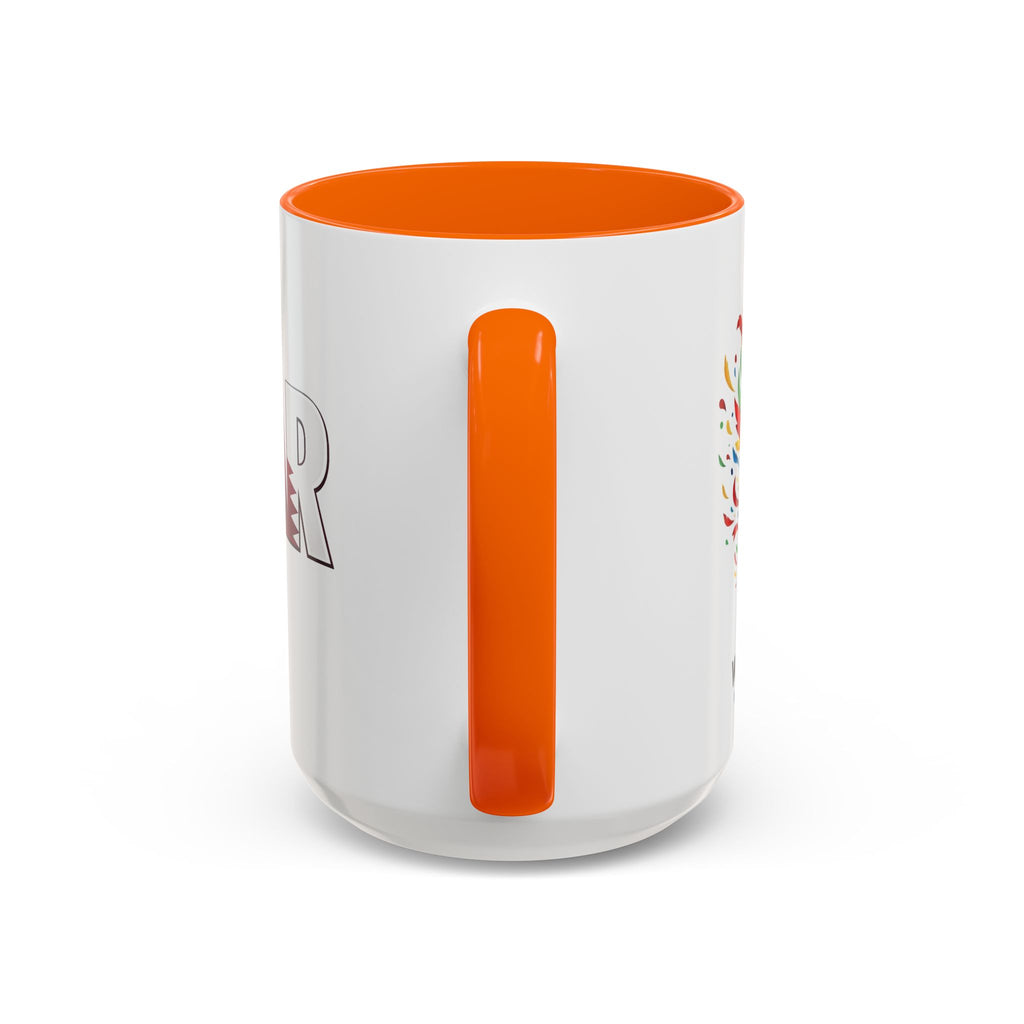 QATAR Yalla Qatar! Accent Coffee Mug | 11oz 15oz, Soccer World Cup 2026, Gifts for Dad