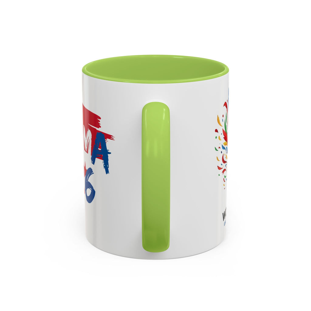 Panama 2026 Soccer Logo Accent Mug | 11oz 15oz, World Cup 2026, Gift for Dad