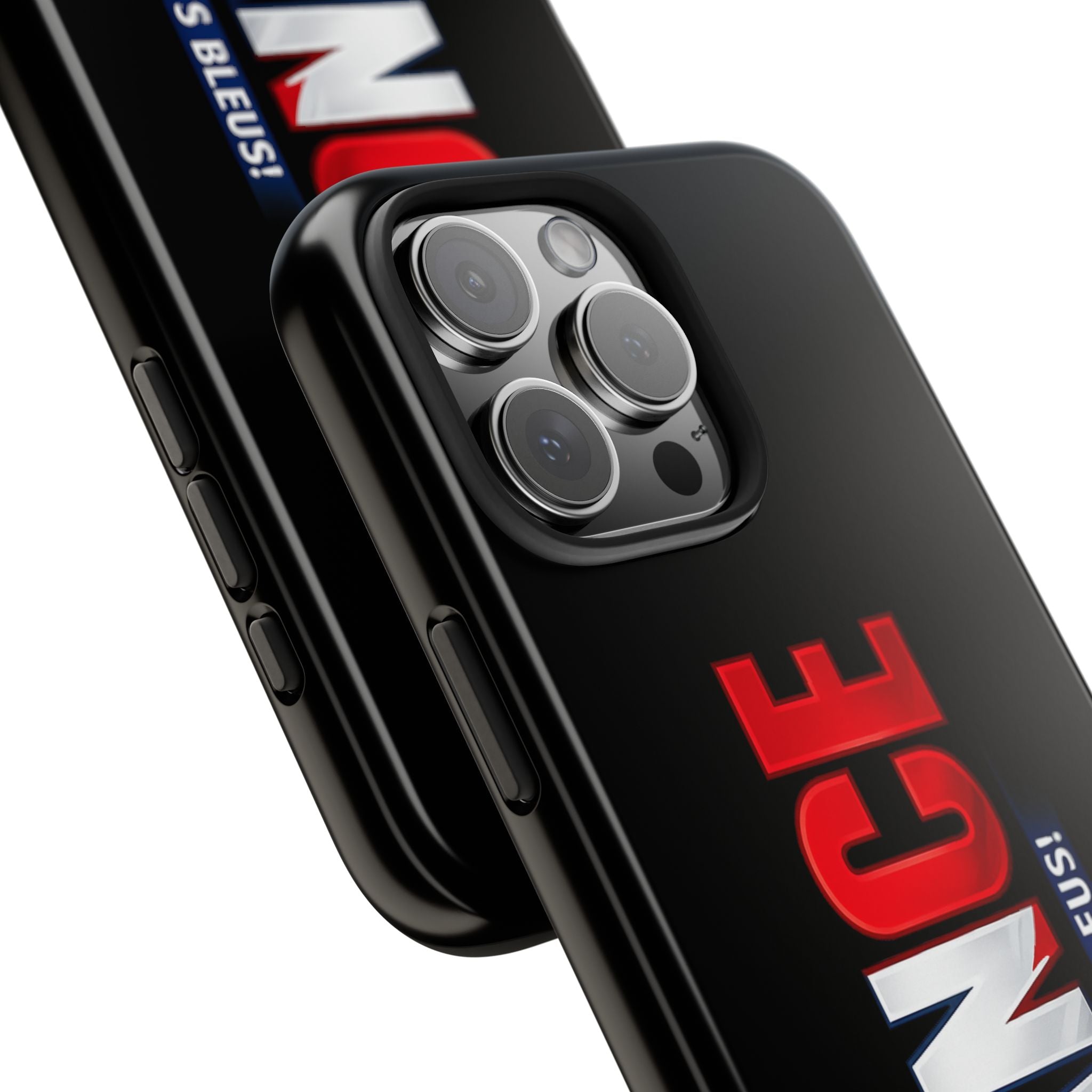 France tricolor vertical text Phone Case | Allez Les Bleus!, Cuctom Protective, Glossy Tough Cases, World Cup 2026