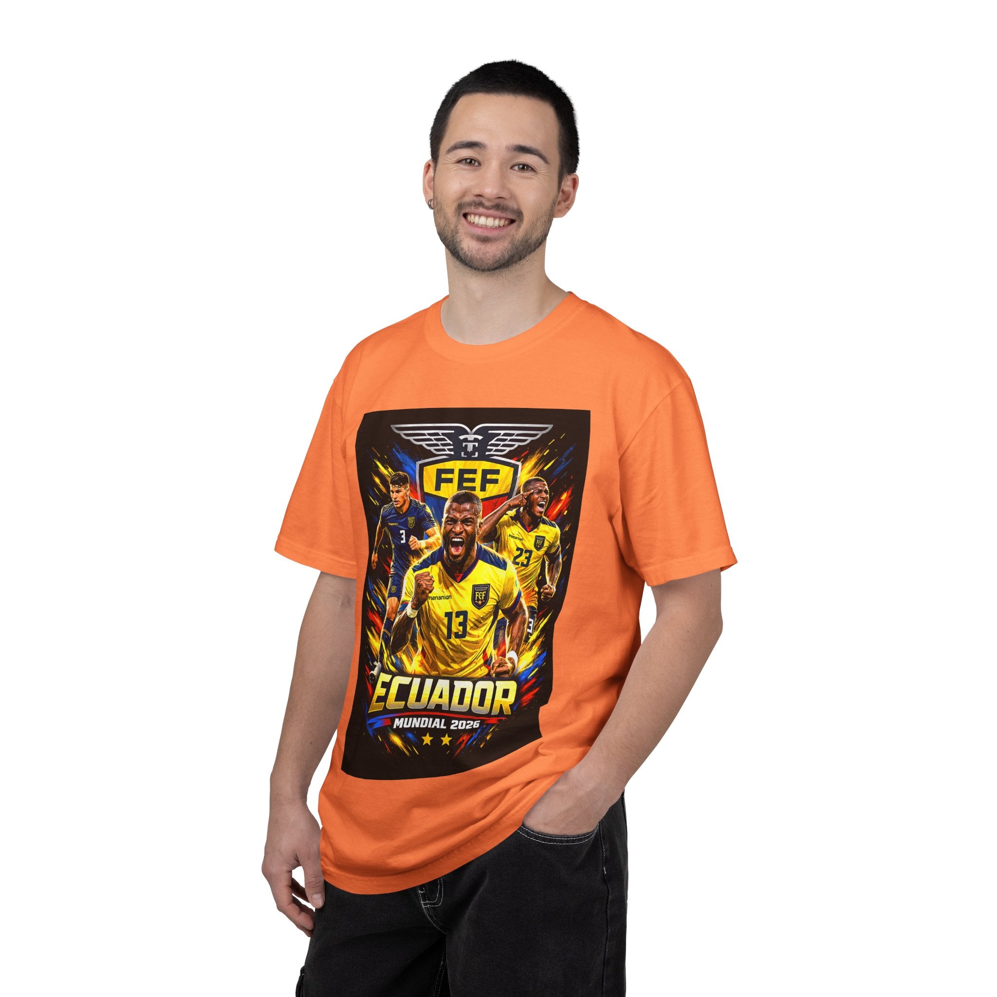 Ecuador Soccer Players T-Shirt | 2026 World Cup Team Tee, Ecuador Flag, Gift for him, Collectible