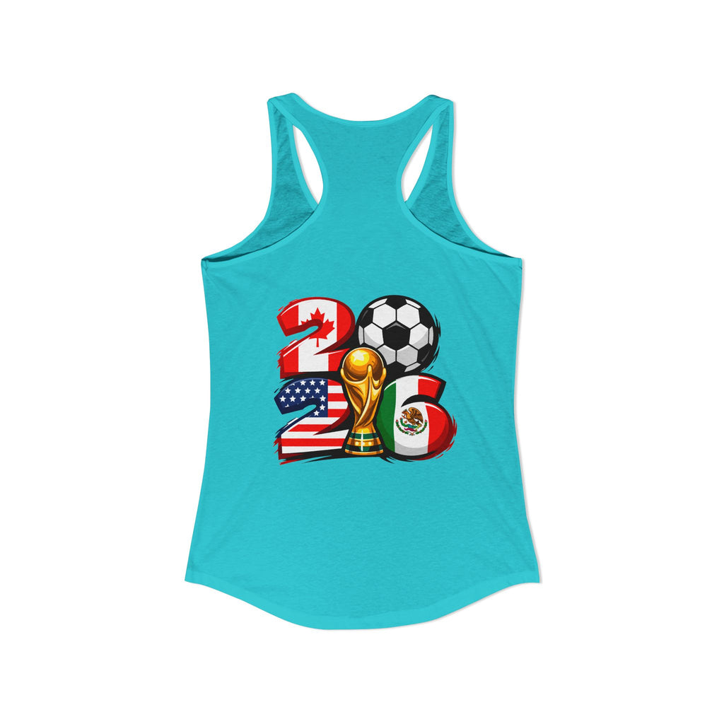 Colombia World Cup 2026 Racerback Tank | Colombia Soccer Tank Top, Mother's Day Sale