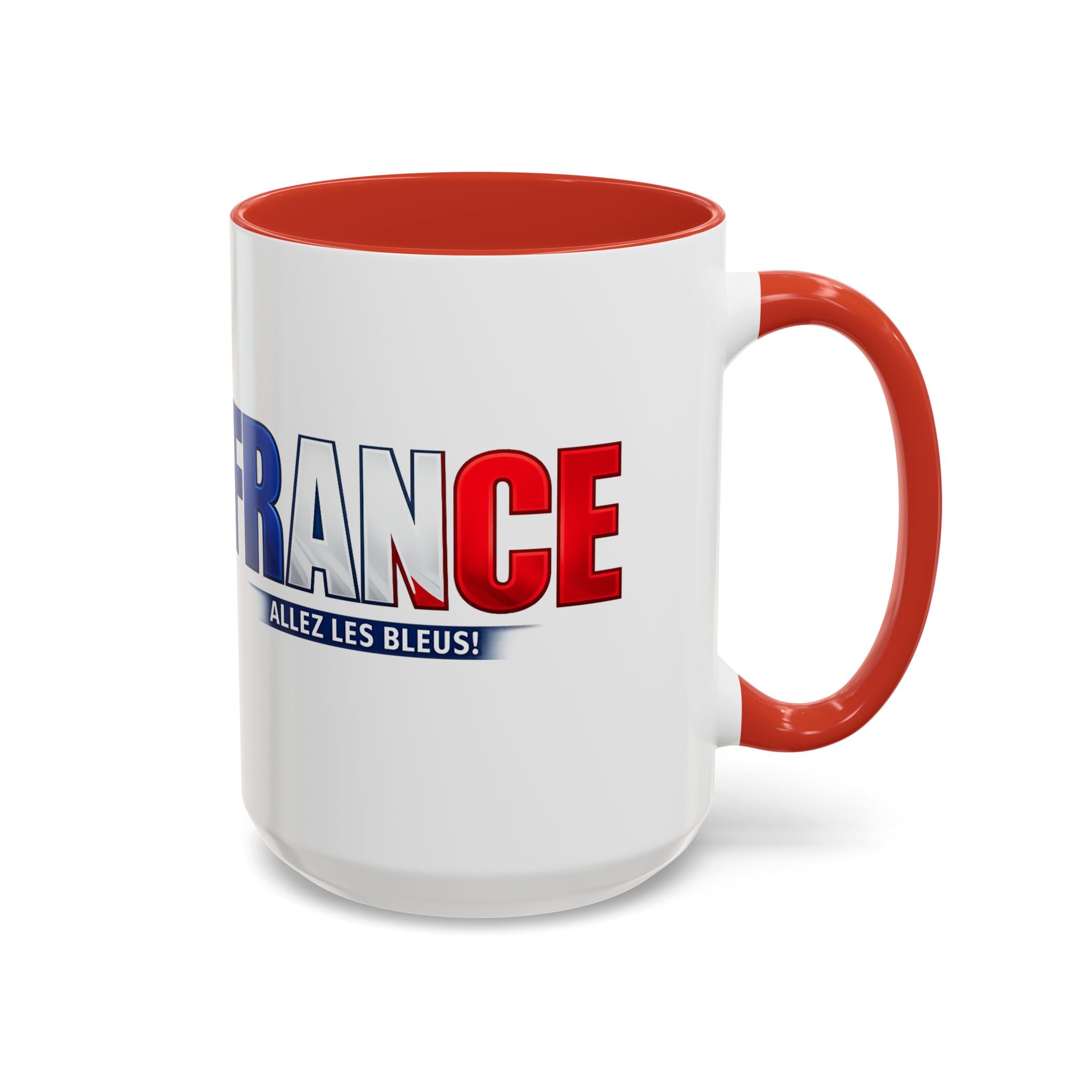 France Tricolor Logo Coffee Mug | Accent Coffee Mug 11oz 15oz, Worl Cup 2026, Gift for mom and dad