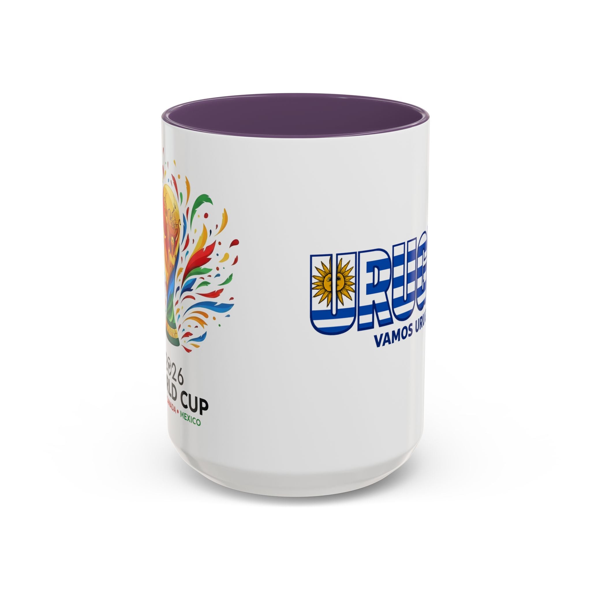 Uruguay Vamos Uruguay Mug | Accent Coffee Mug 11oz 15oz, Soccer World Cup, Gift for Dad