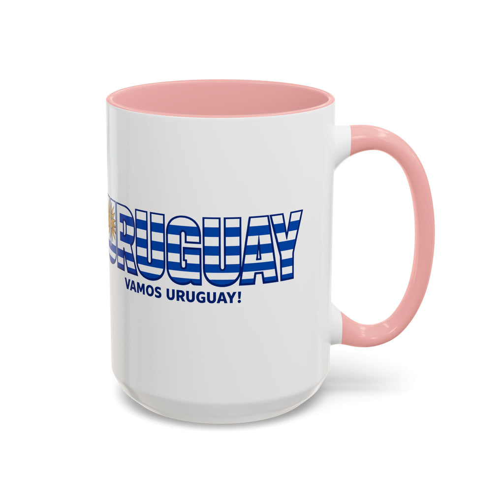 Uruguay Vamos Uruguay Mug | Accent Coffee Mug 11oz 15oz, Soccer World Cup, Gift for Dad