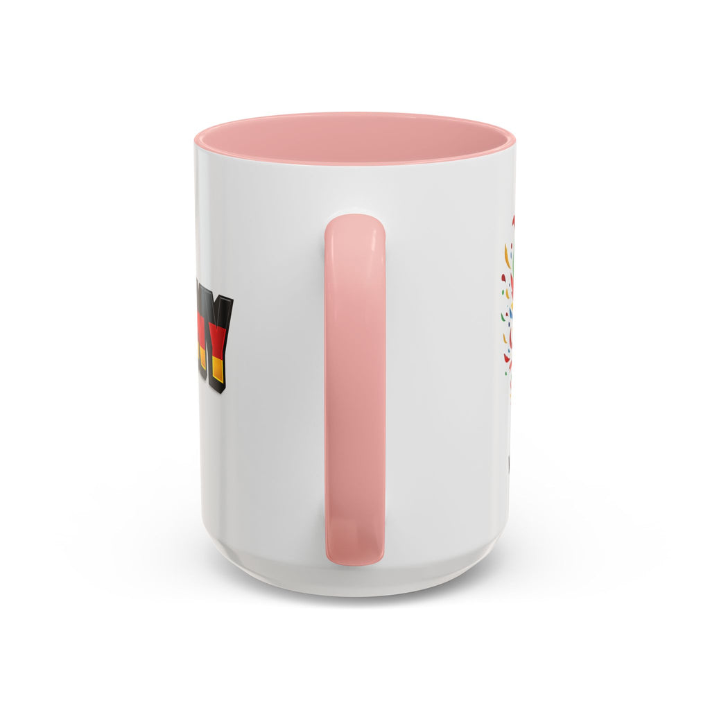 Germany flag text Mug | Accent Coffee Mug 11oz or 15oz, World Cup 2026, Gift for Dad
