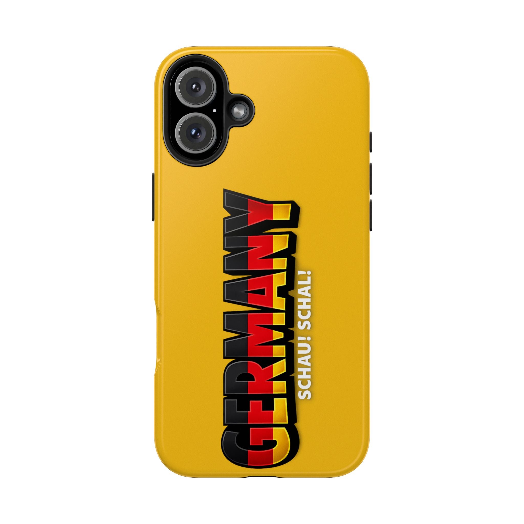 Germany Text Phone Case | Soccer Fan Phone Case, Protective, Glossy, World Cup 2026