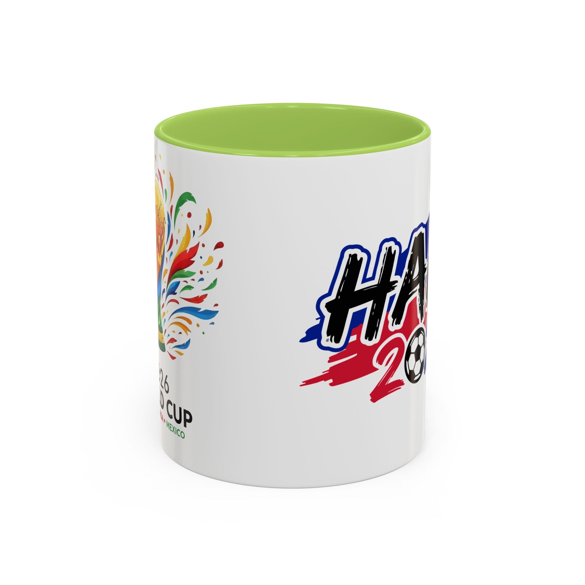 Haiti 2026 Soccer Graphic Mug | Accent Coffee Mug,Soccer World Cup 2026, Gift for Dad