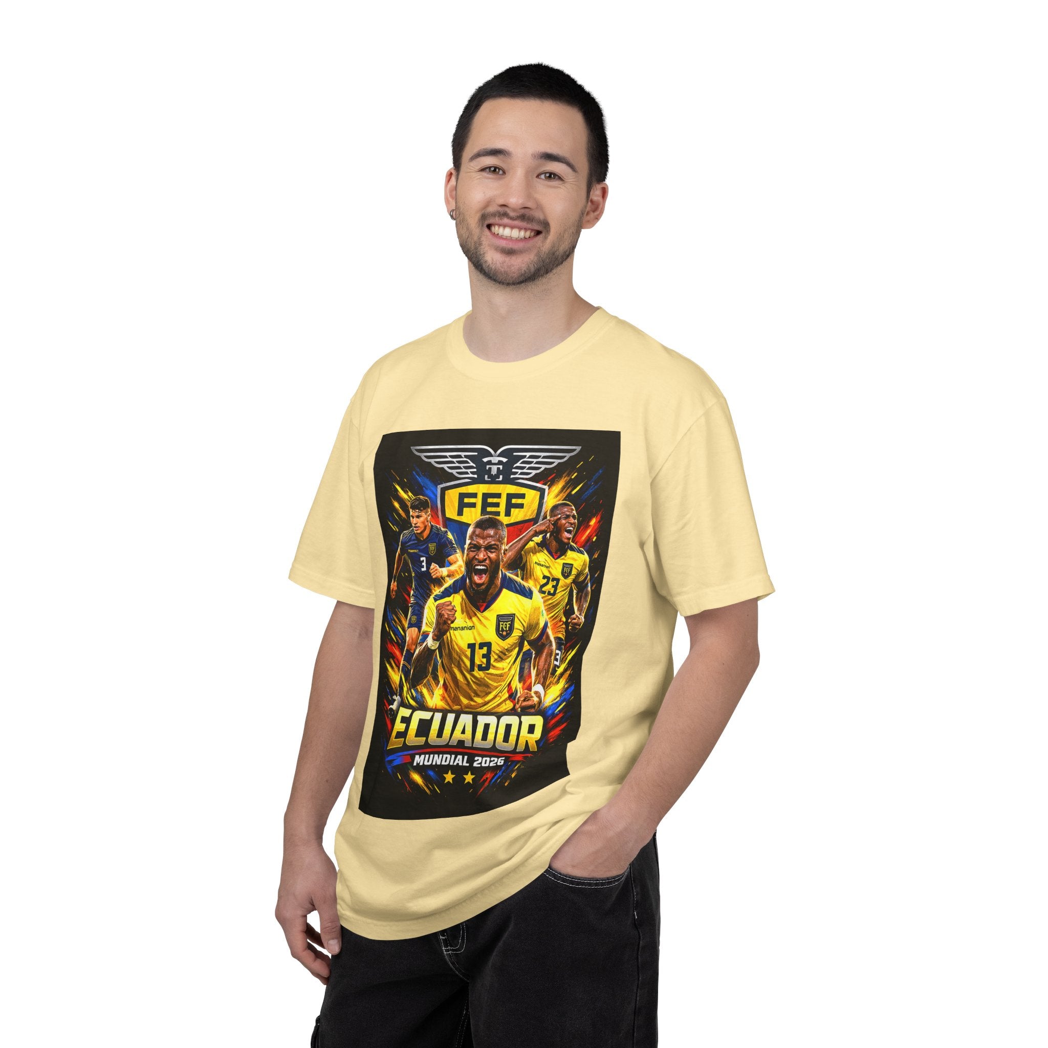 Ecuador Soccer Players T-Shirt | 2026 World Cup Team Tee, Ecuador Flag, Gift for him, Collectible
