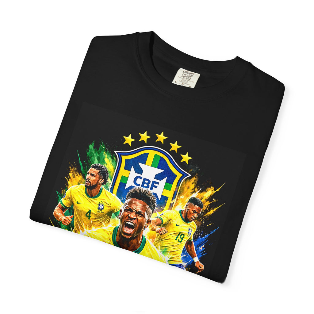 Brazil Soccer Players T-Shirt | 2026 World Cup Back Design, Brasil Flag, Gift for him, Collectible