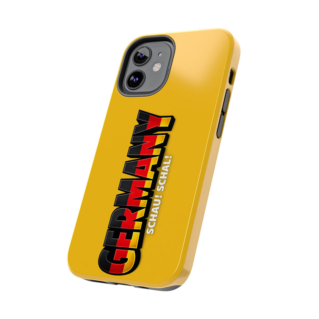 Germany Text Phone Case | Soccer Fan Phone Case, Protective, Glossy, World Cup 2026