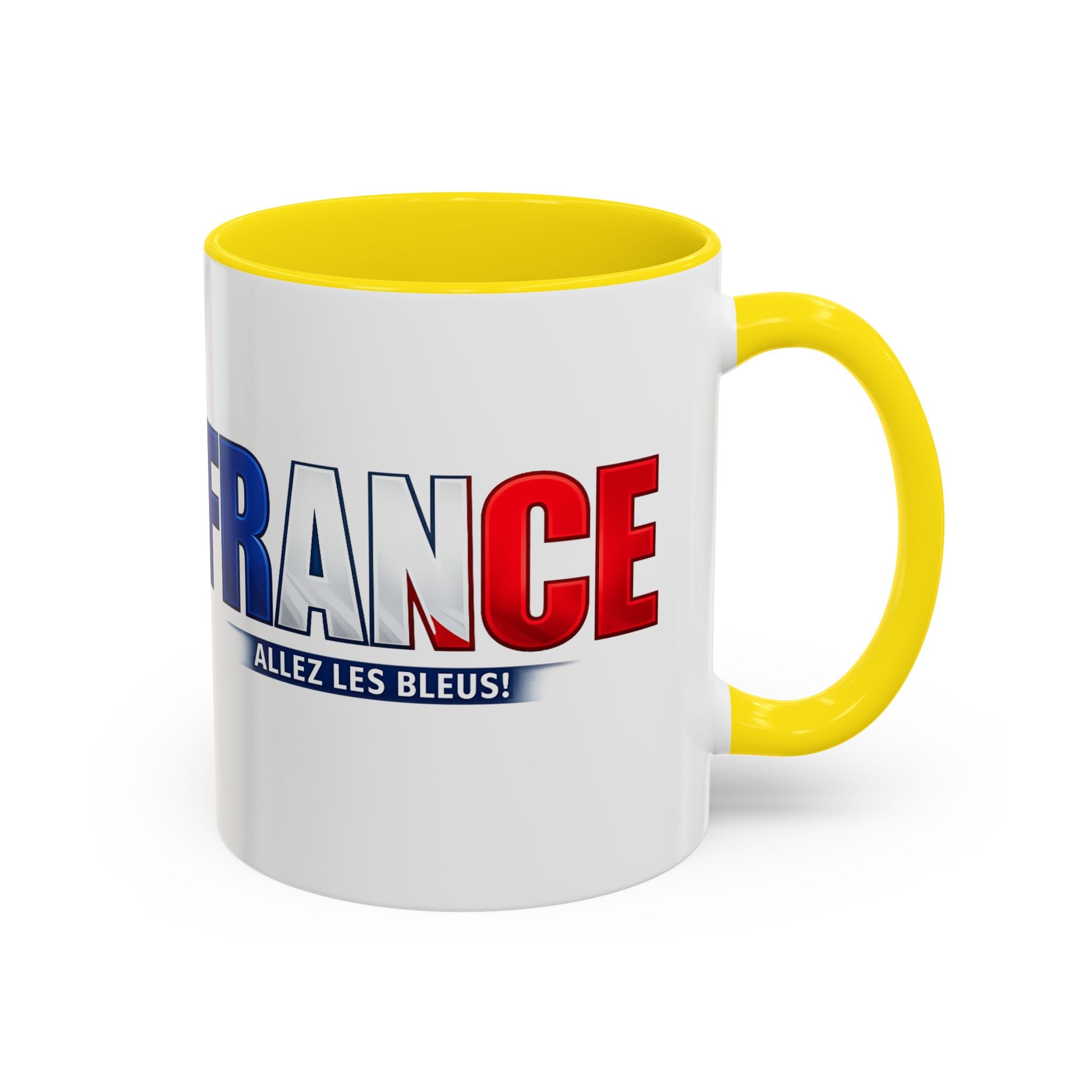 France Tricolor Logo Coffee Mug | Accent Coffee Mug 11oz 15oz, Worl Cup 2026, Gift for mom and dad