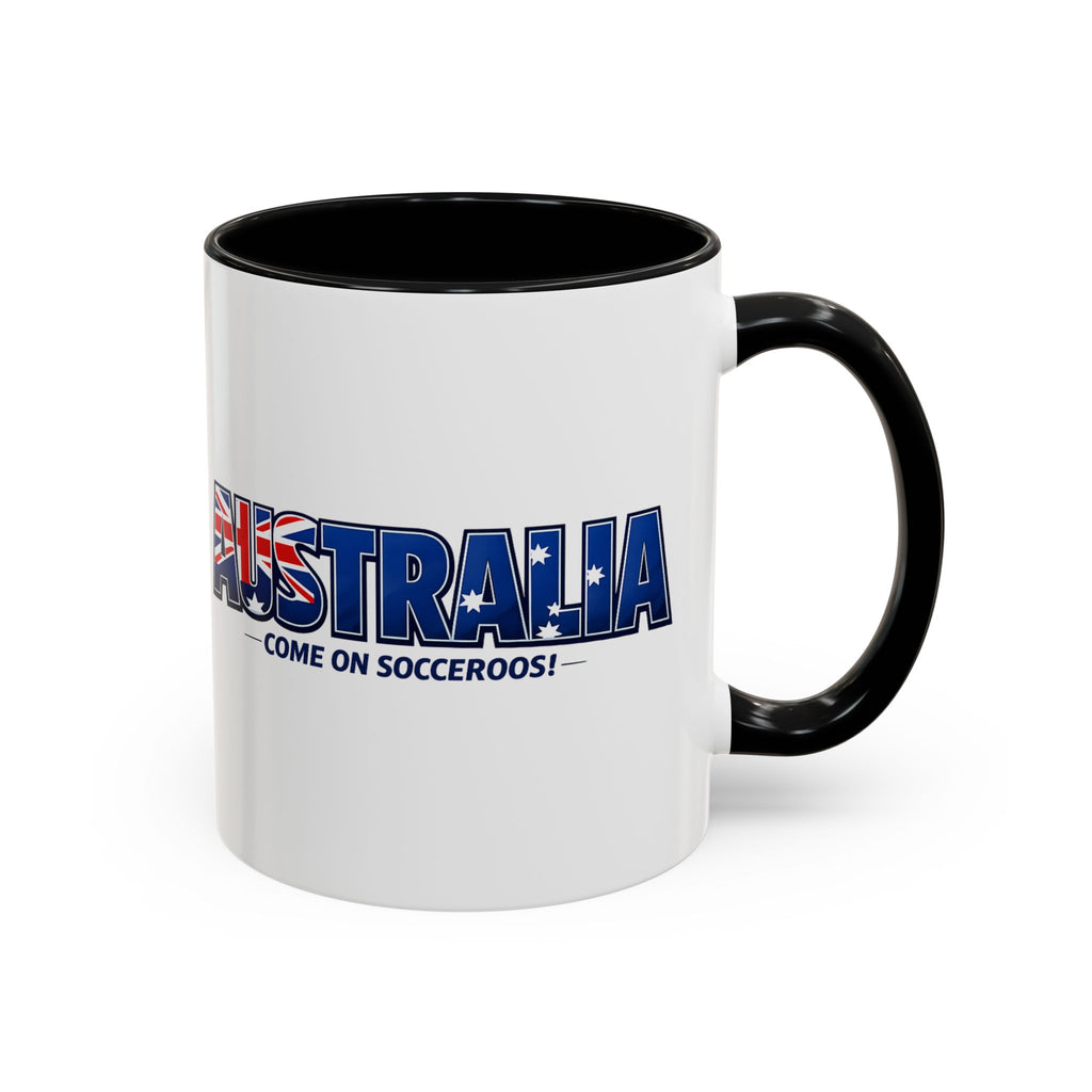 Australia Soccer Cheers Mug | Accent Coffee Mug 11oz 15oz