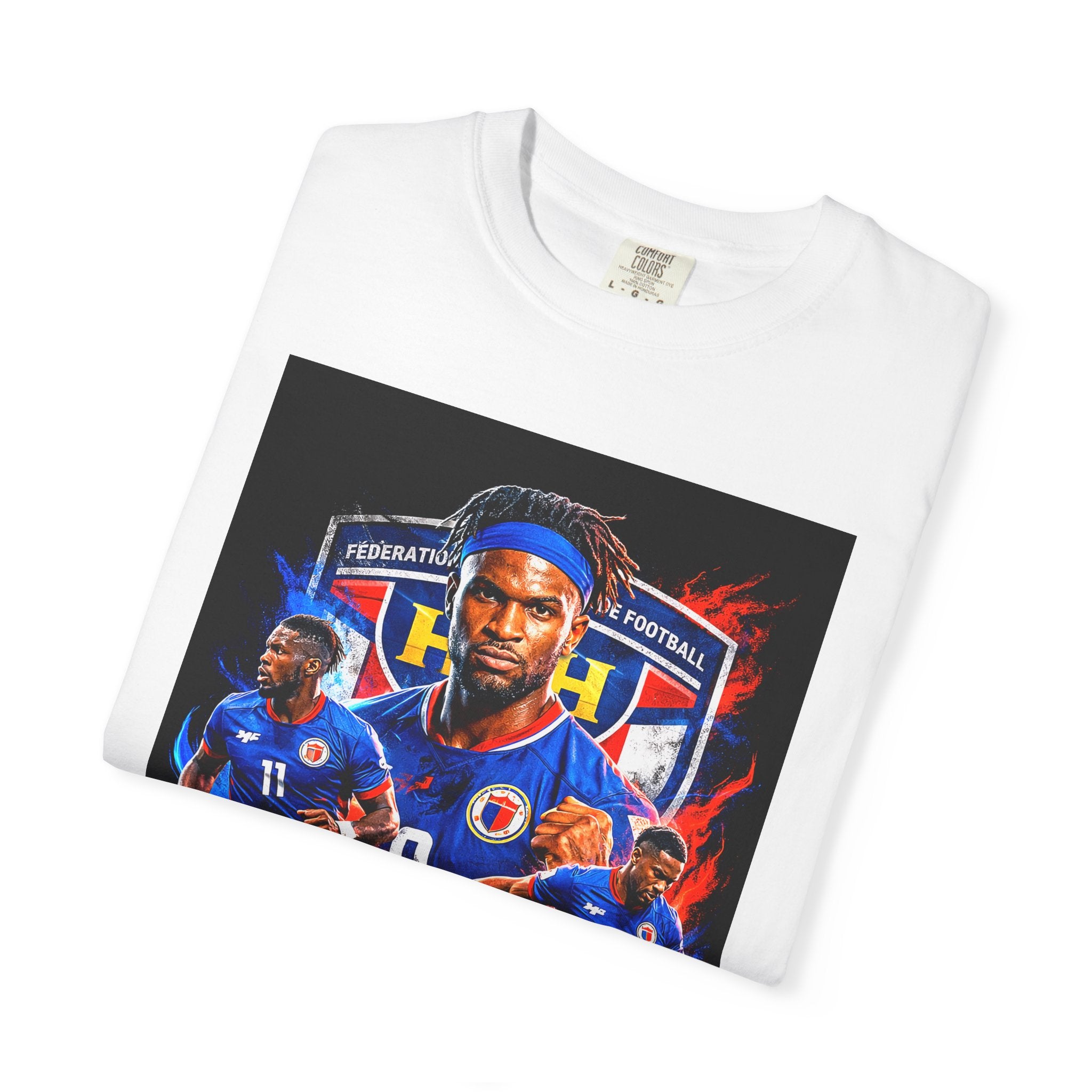Haiti Soccer Players T-shirt | 2026 World Cup Back Graphic, Haiti Flag, Gift for him, Collectible