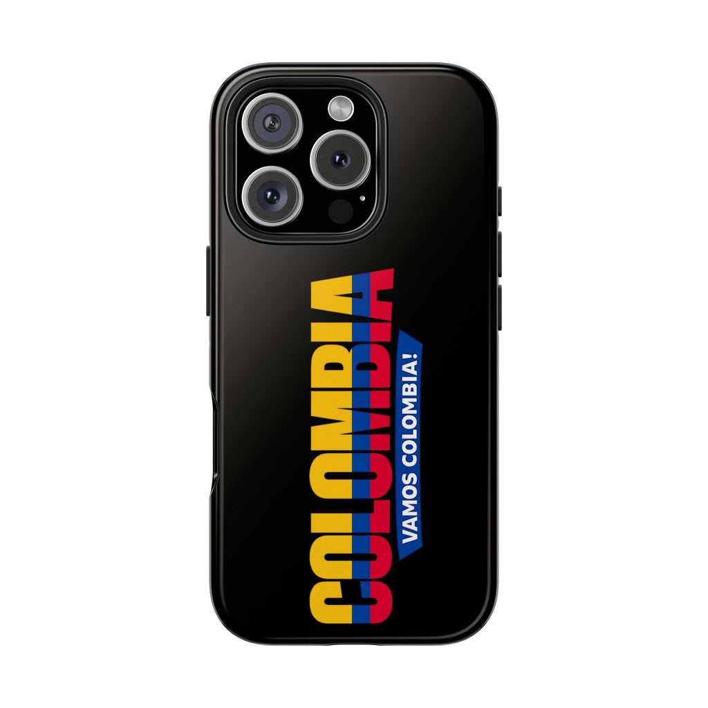 Colombia Vertical Flag Phone Case | Vamos Colombia, Protective, Glossy, World Cup 2026, Gift For Him