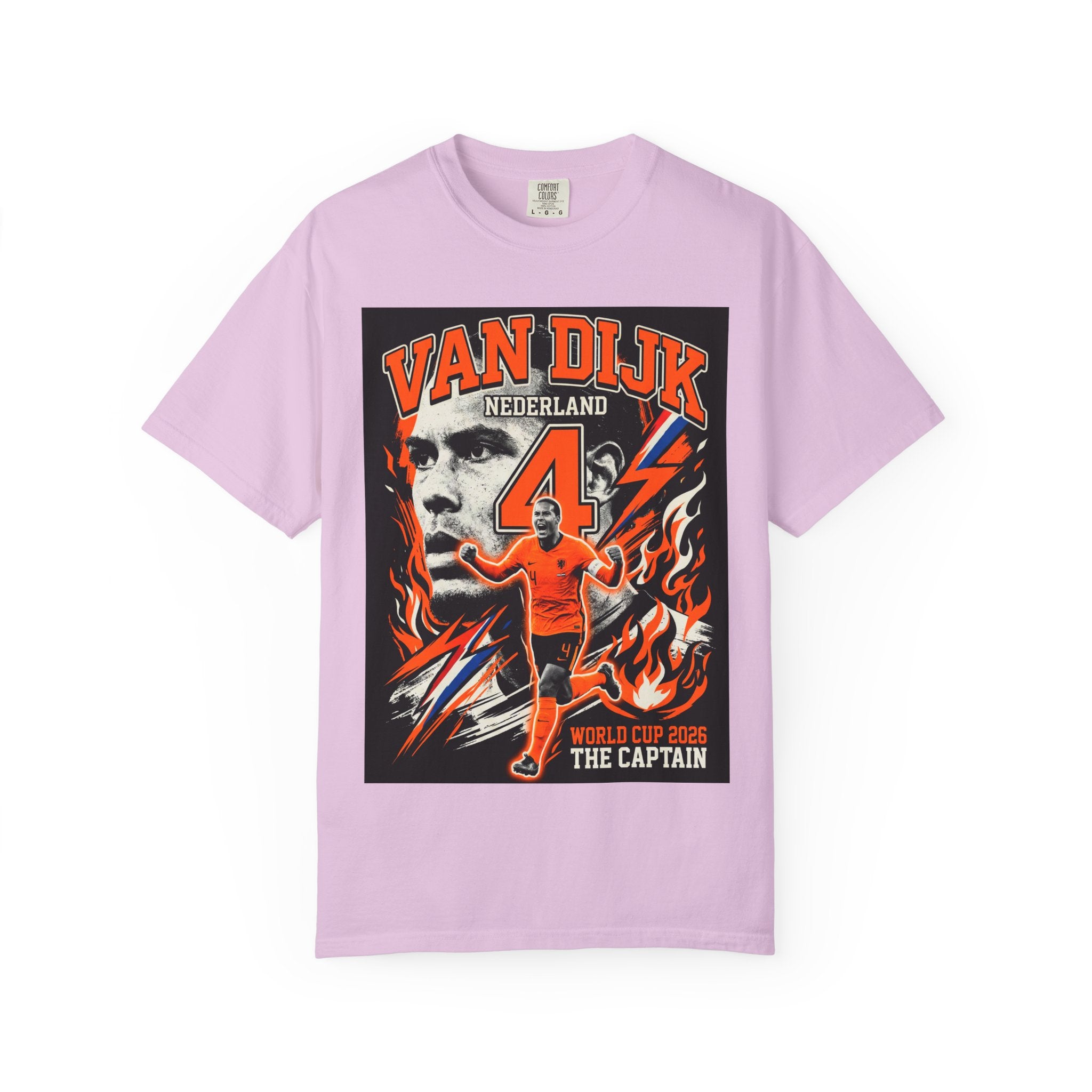 Netherlands Football Captain Shirt | World Cup 2026 Soccer Tee, Gift for him, Collectible, Netherlands flag