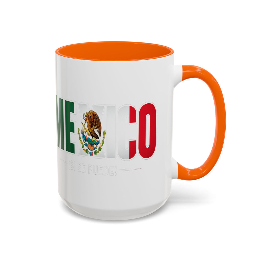 Mexico Coffee Mug | Accent Coffee Cup 11oz 15oz, World Cup 2026, Gift for Dad, Mexican Flag