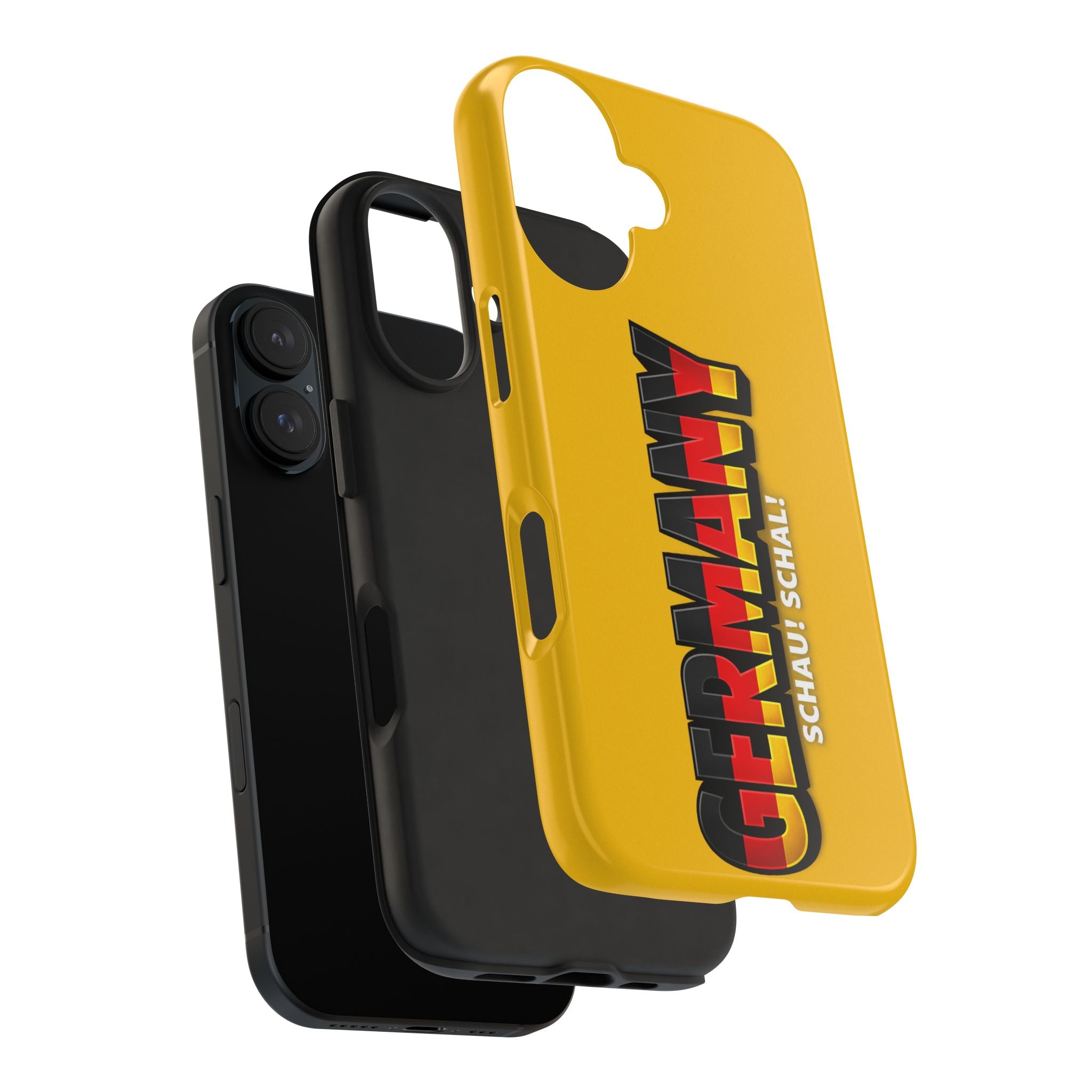 Germany Text Phone Case | Soccer Fan Phone Case, Protective, Glossy, World Cup 2026