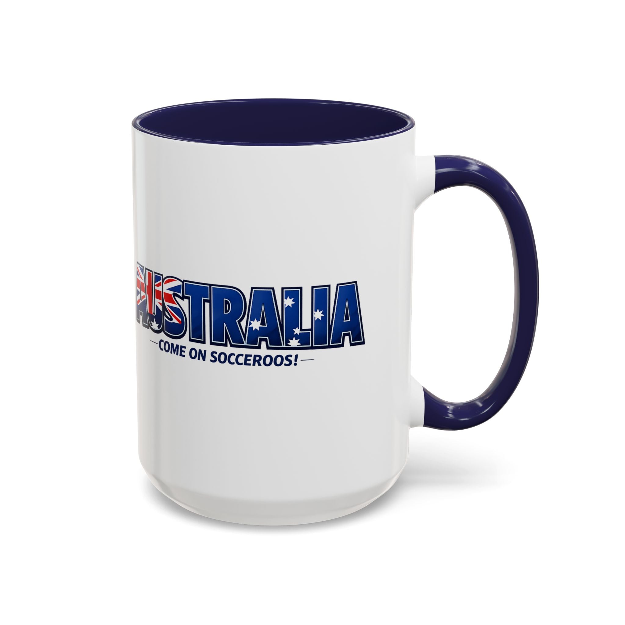 Australia Soccer Cheers Mug | Accent Coffee Mug 11oz 15oz