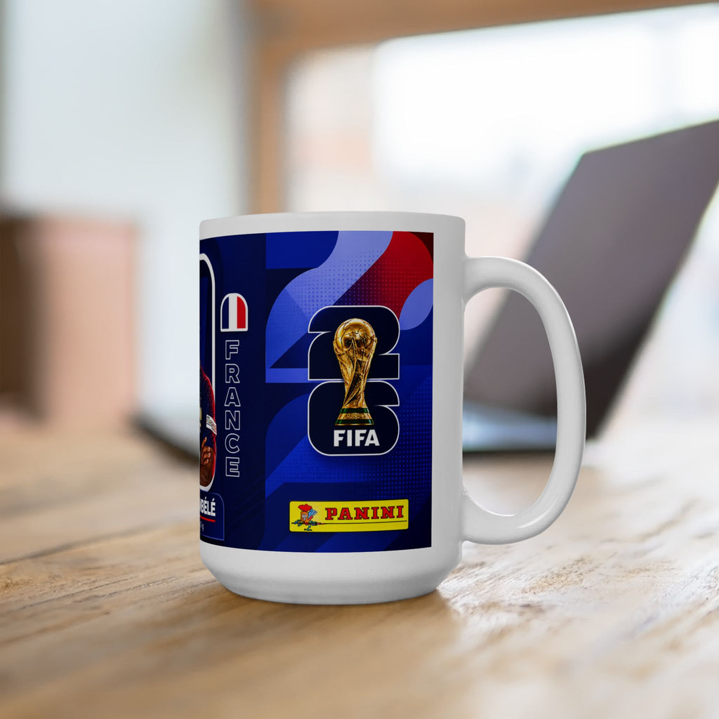 France Soccer Player Dembele Mug — National Team Ceramic Coffee Cup, World Cup 2026 Mugs