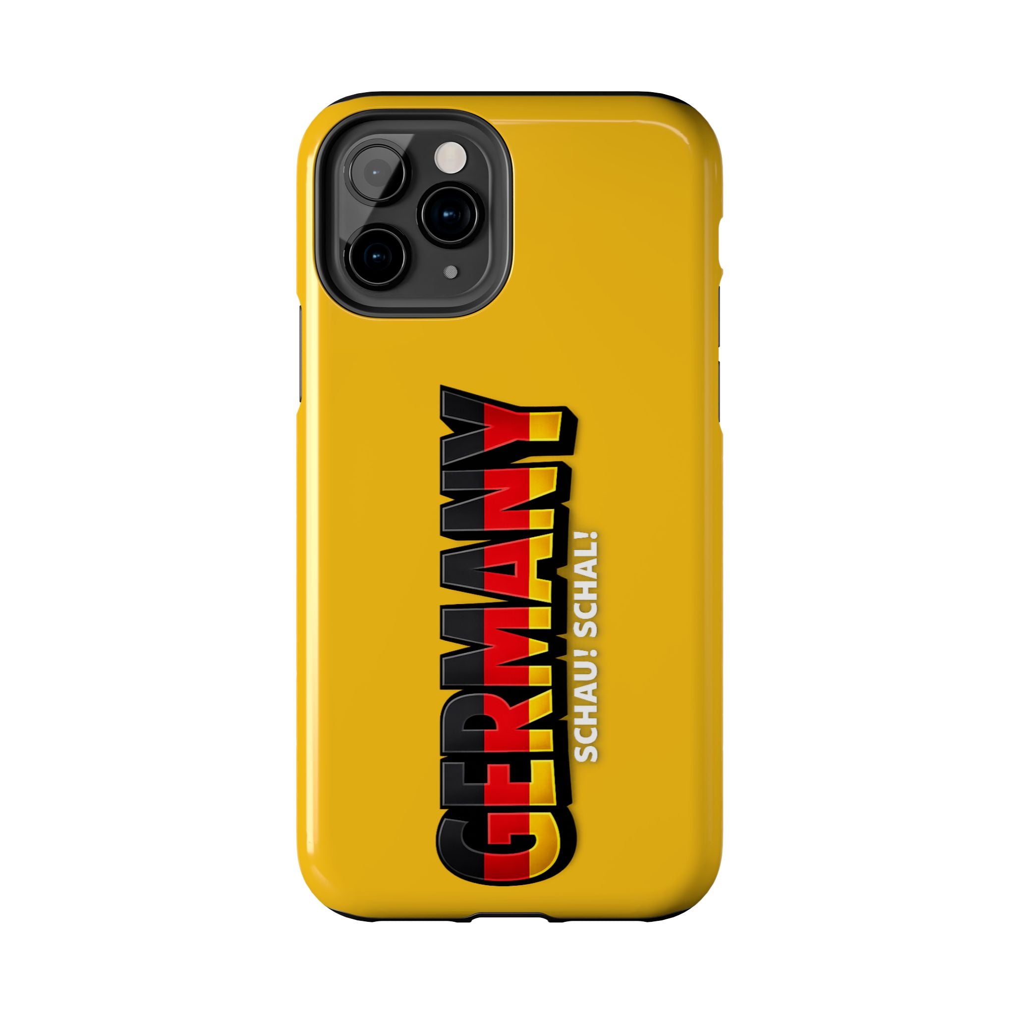 Germany Text Phone Case | Soccer Fan Phone Case, Protective, Glossy, World Cup 2026