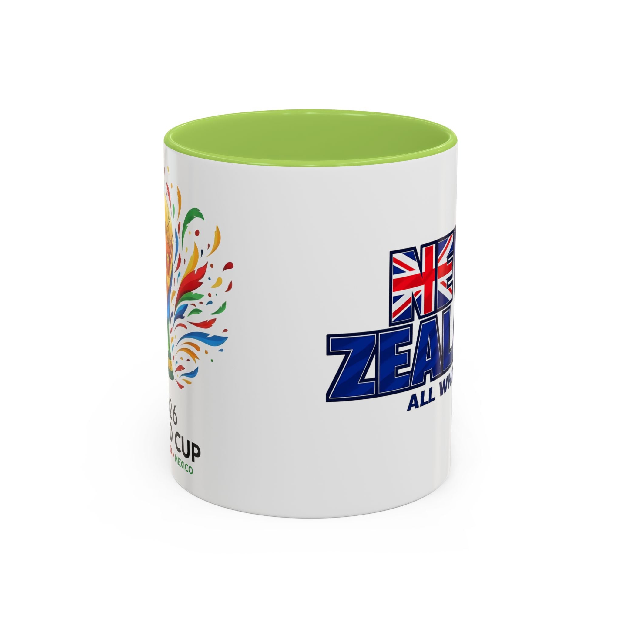 New Zealand All Whites Coffee Mug | Accent 11/15oz, World Cup 2026, Gift for Dad