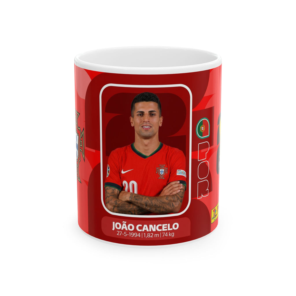Portugal Soccer Player Joao Cancelo Mug — Fan Gift (11oz/15oz), World Cup 2026 Mugs