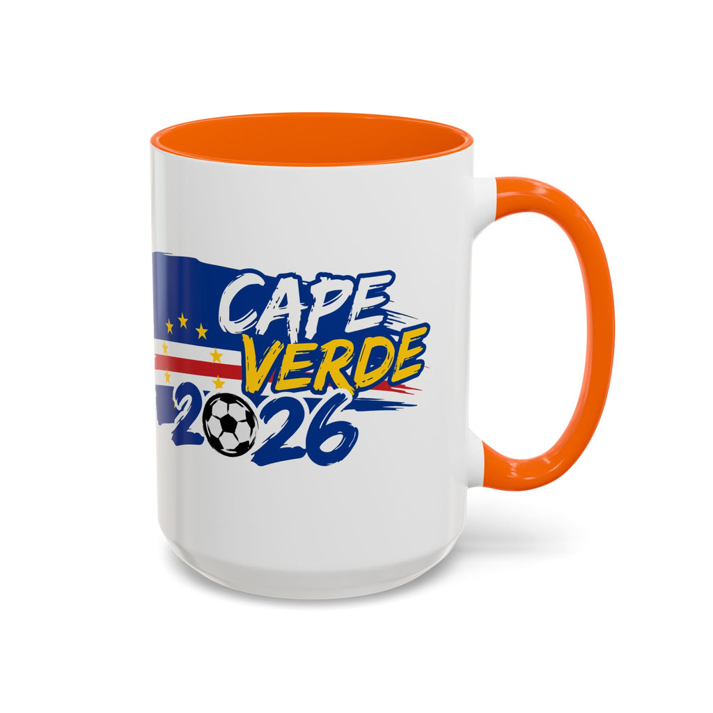 Cape Verde 2026 Soccer World Cup Mug | Accent Coffee Mug 11oz 15oz,Soccer World Cup 2026, Gift for Dad