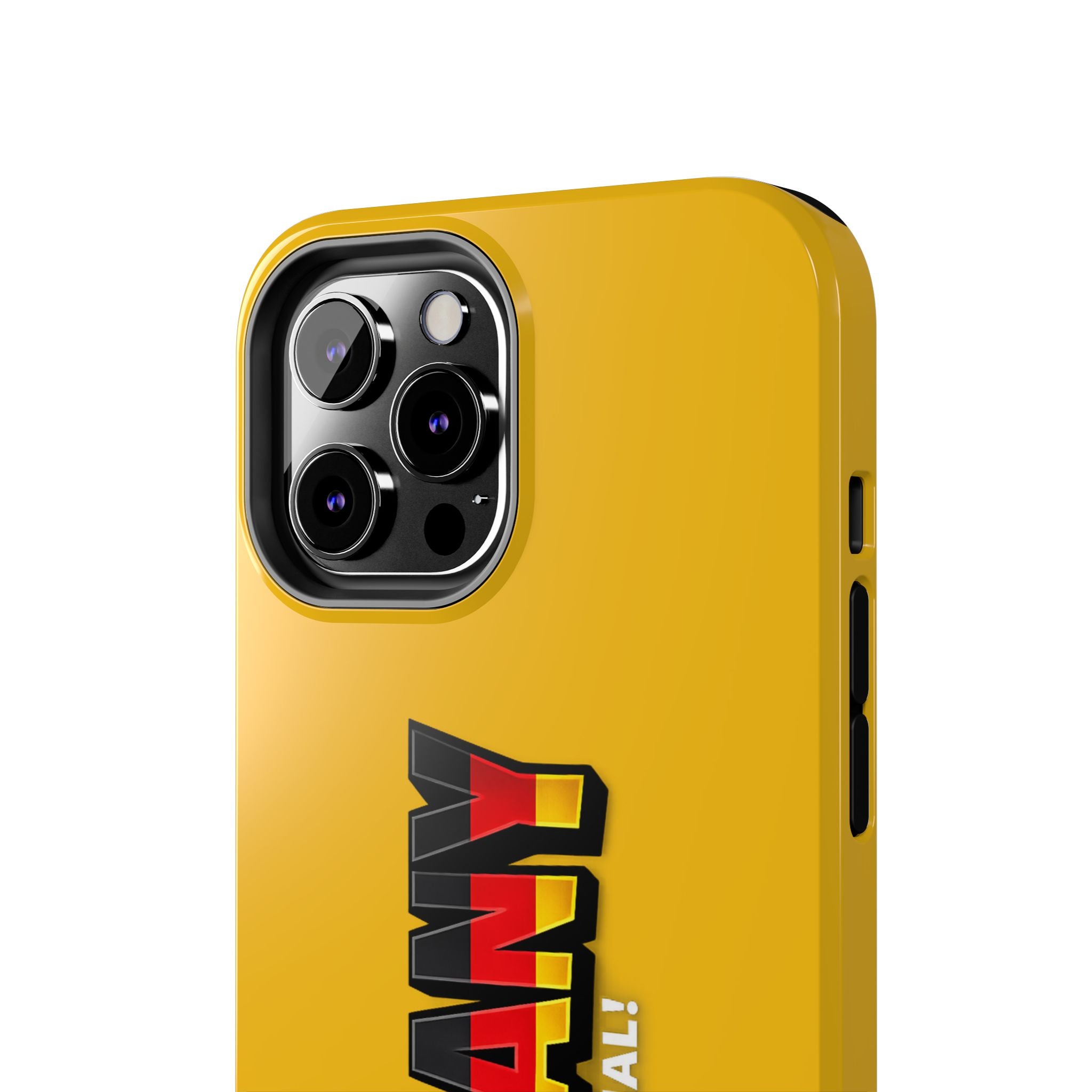 Germany Text Phone Case | Soccer Fan Phone Case, Protective, Glossy, World Cup 2026