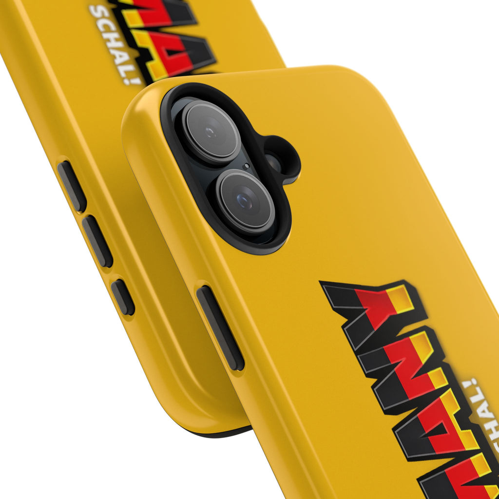 Germany Text Phone Case | Soccer Fan Phone Case, Protective, Glossy, World Cup 2026