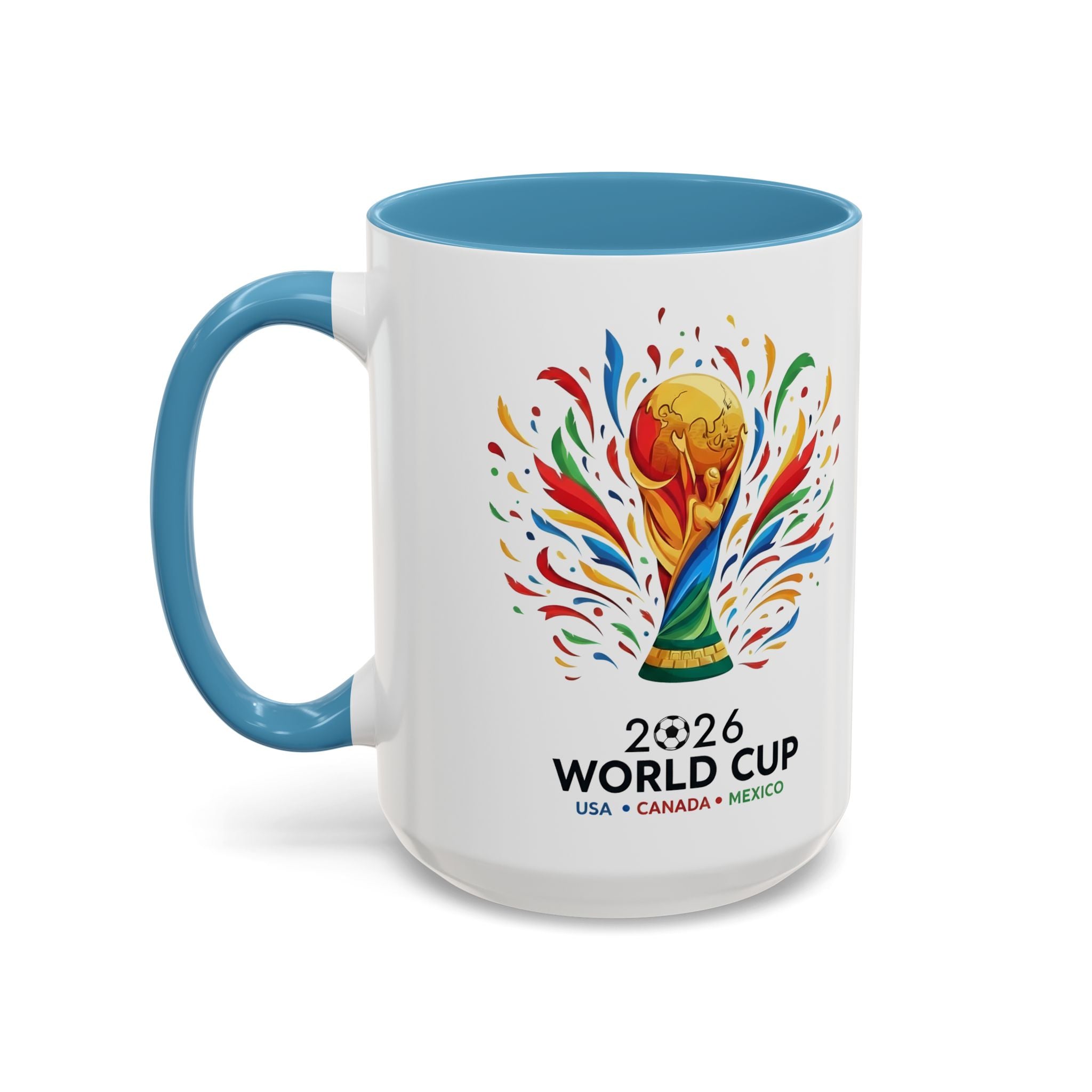 Canada Maple Leaf Text Coffee Mug | We Can. We Will. World Cup 2026, Canada Flag, Gift for Dad