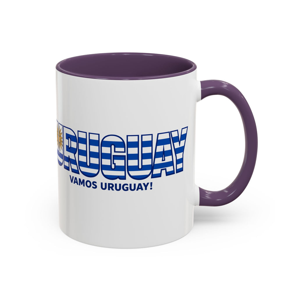 Uruguay Vamos Uruguay Mug | Accent Coffee Mug 11oz 15oz, Soccer World Cup, Gift for Dad