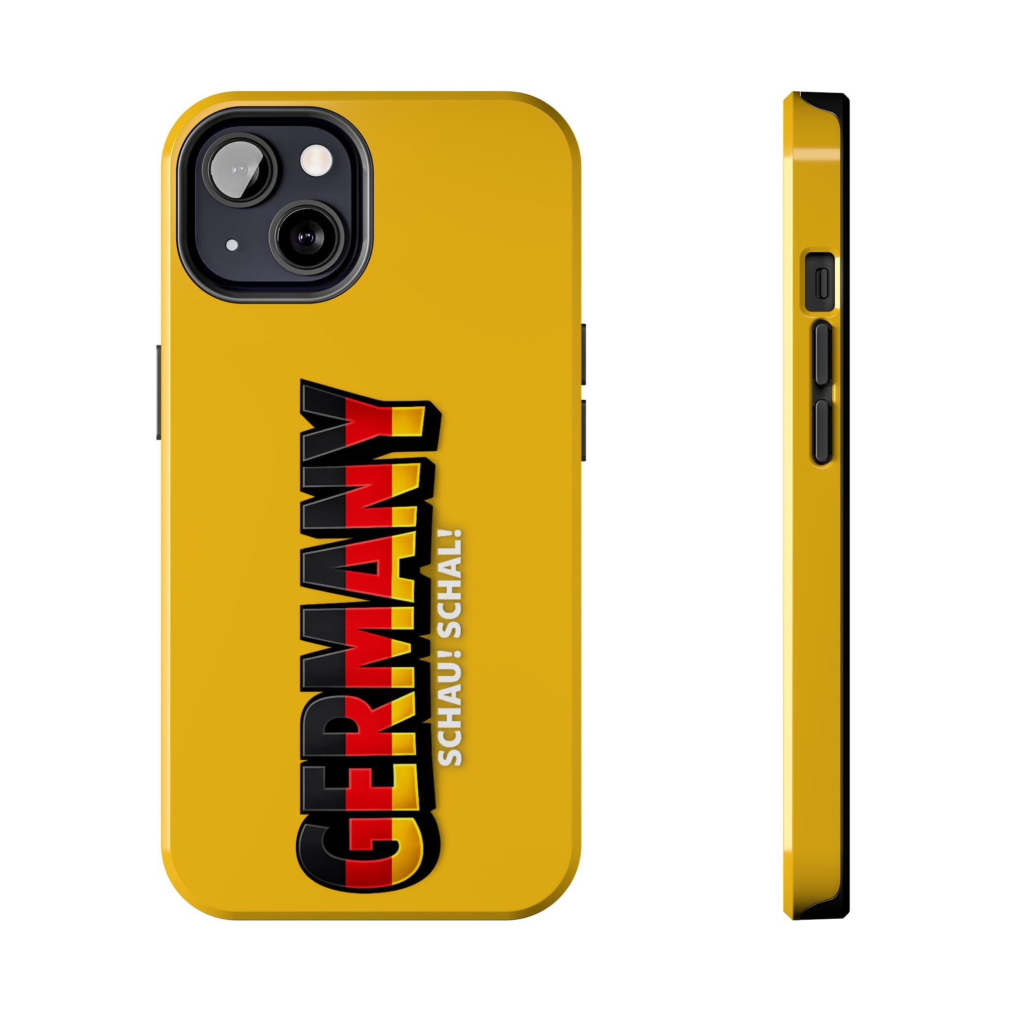 Germany Text Phone Case | Soccer Fan Phone Case, Protective, Glossy, World Cup 2026