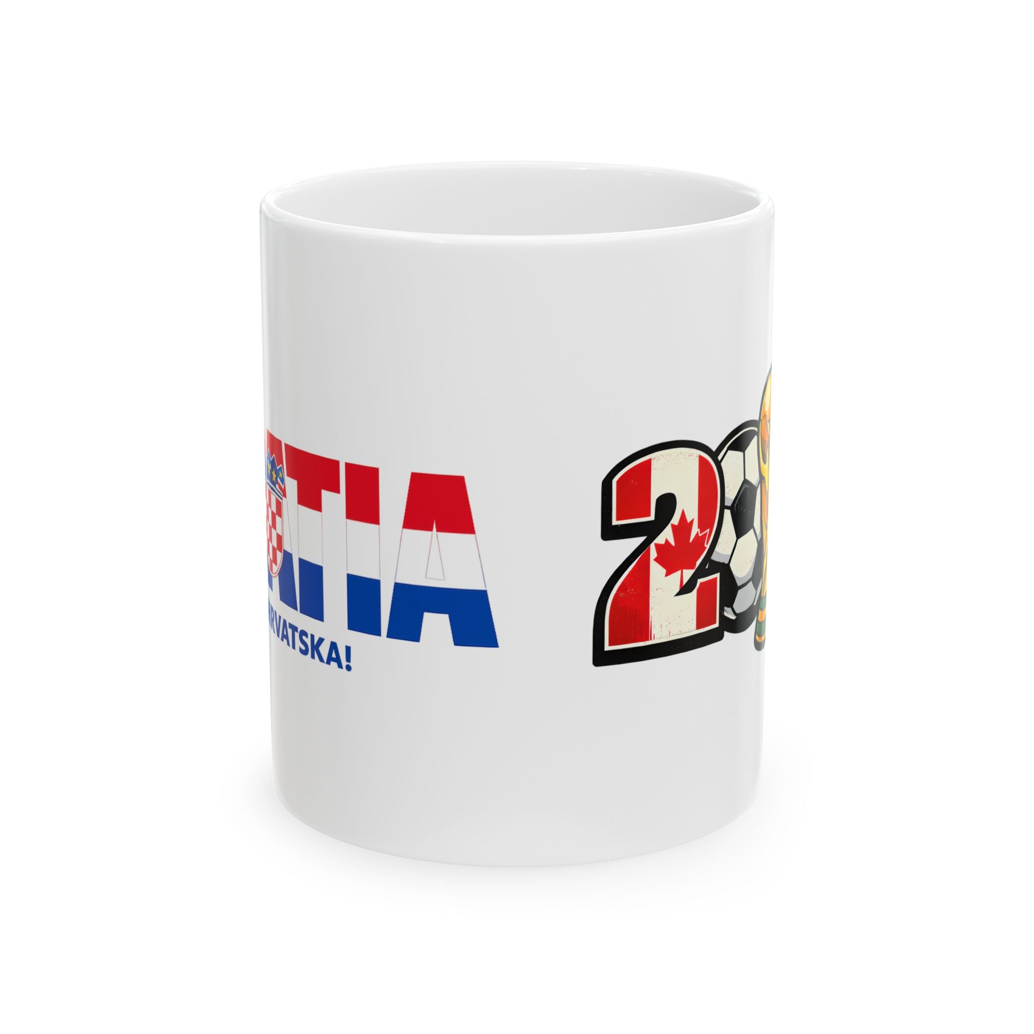 Croatia World Cup 2026 Mug | Croatian Flag Ceramic Mug, Gift For Dad