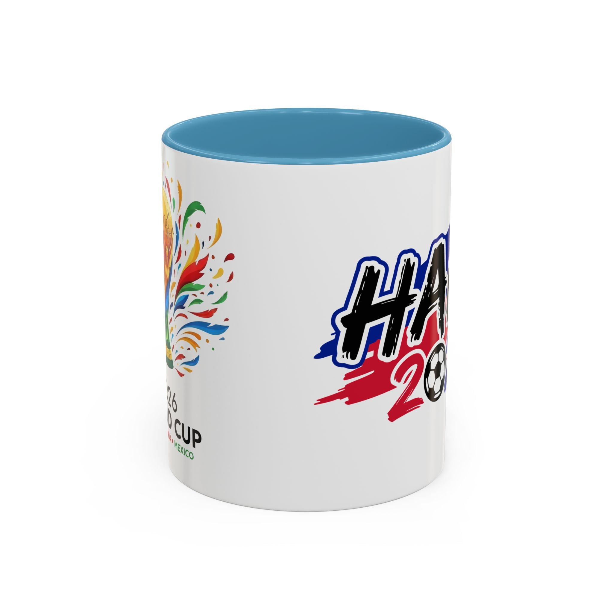 Haiti 2026 Soccer Graphic Mug | Accent Coffee Mug,Soccer World Cup 2026, Gift for Dad