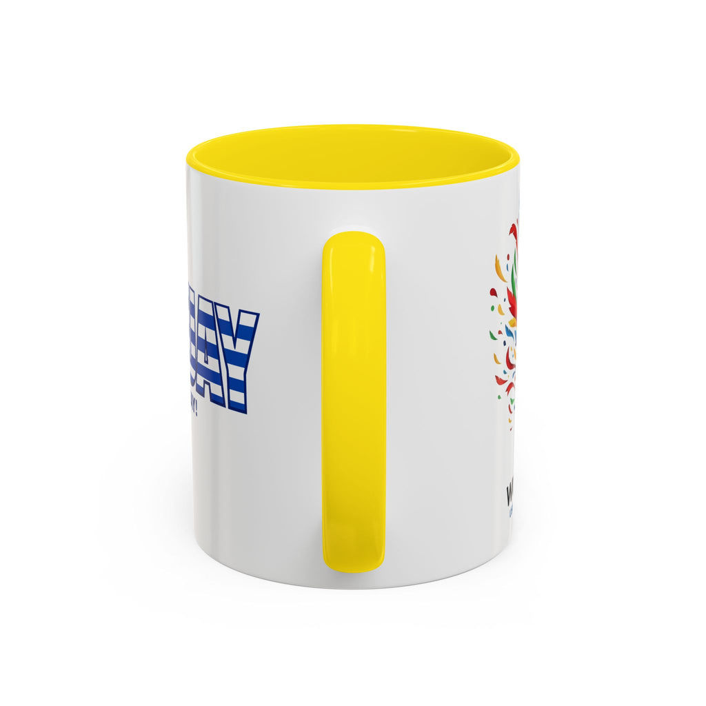 Uruguay Vamos Uruguay Mug | Accent Coffee Mug 11oz 15oz, Soccer World Cup, Gift for Dad