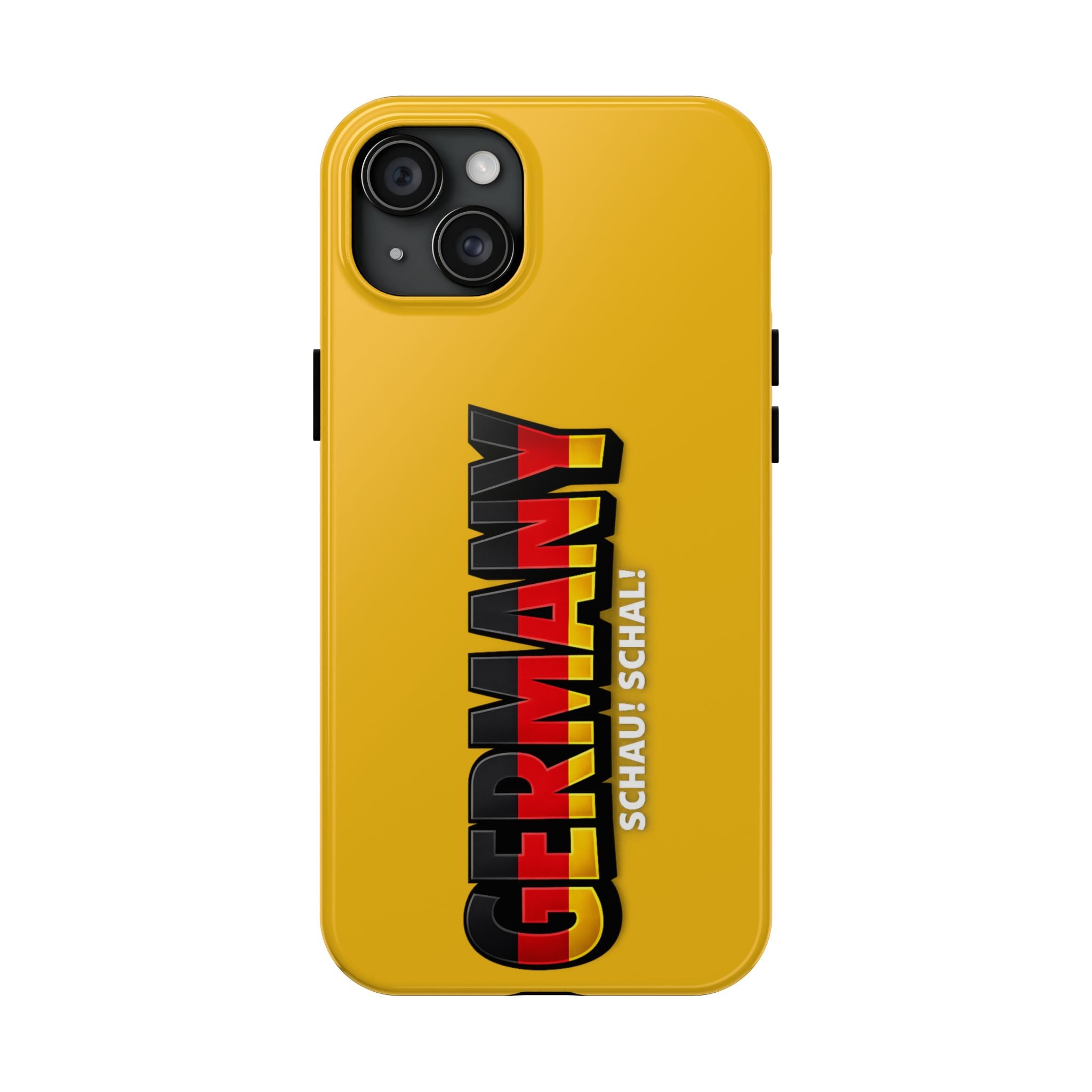 Germany Text Phone Case | Soccer Fan Phone Case, Protective, Glossy, World Cup 2026