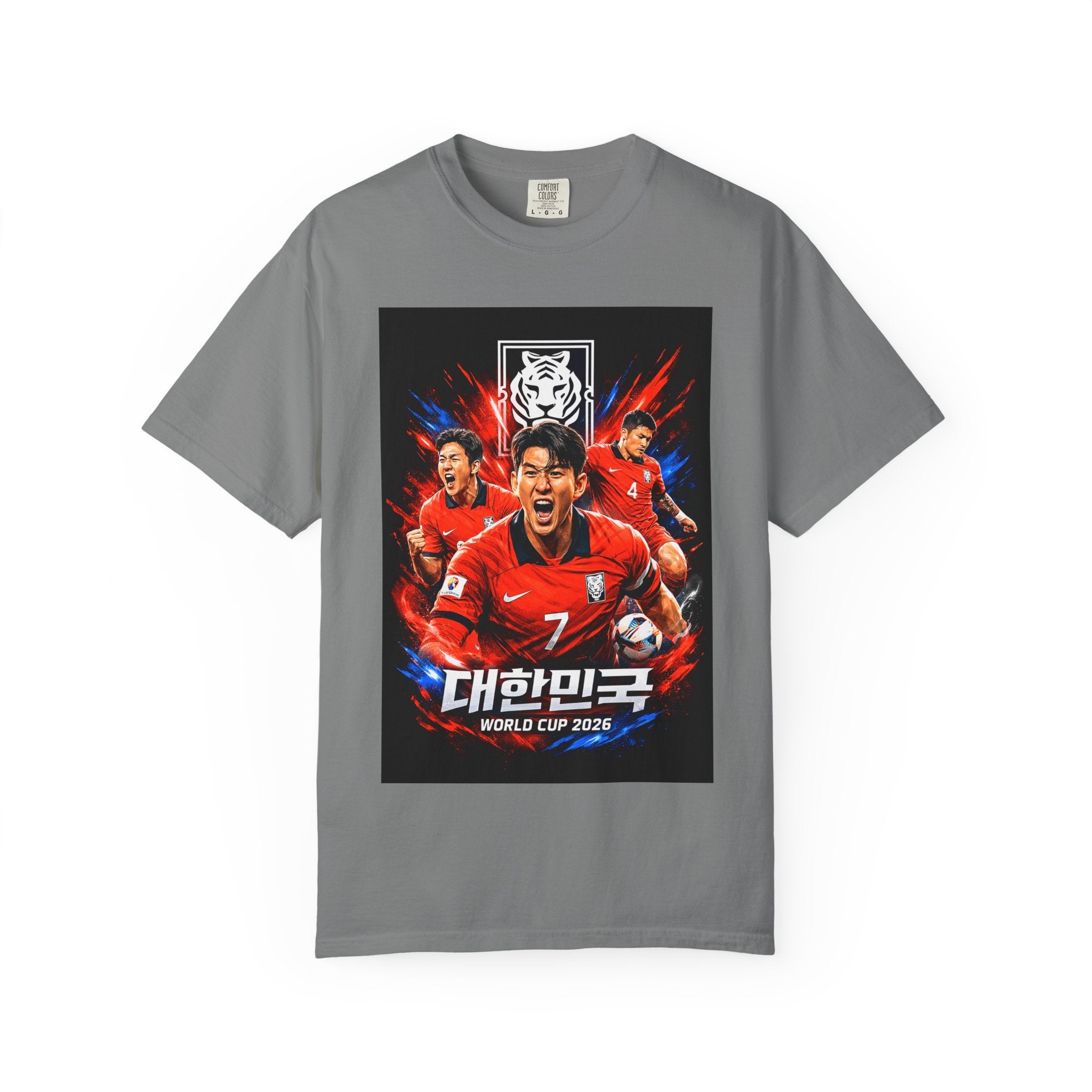 Korean Soccer Players T-Shirt | 2026 World Cup Korea Football Tee, Korea Flag, Gift for him, Collectible