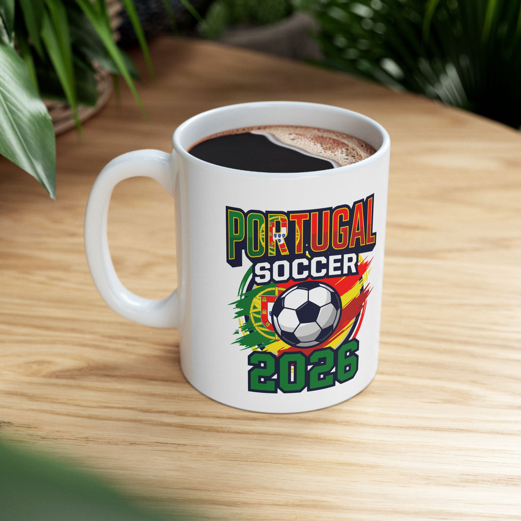 Portugal Soccer 2026 Mug | World Cup Flags, World Cup 2026 Coffee Mugs, Portugal Flag