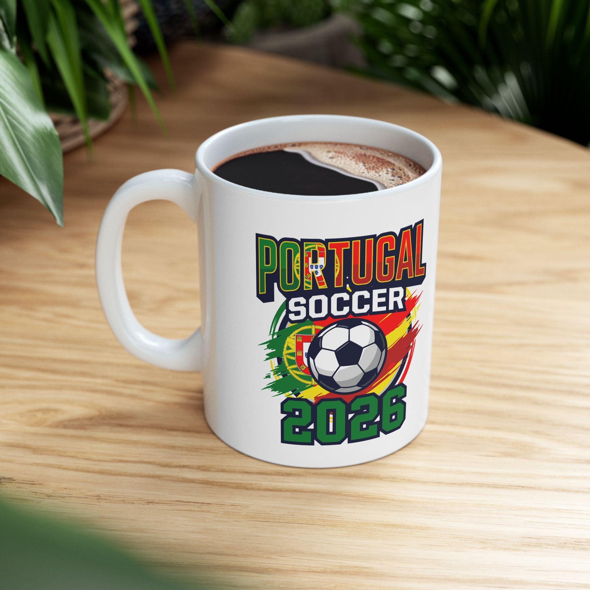 Portugal Soccer 2026 Mug | World Cup Flags, World Cup 2026 Coffee Mugs, Portugal Flag