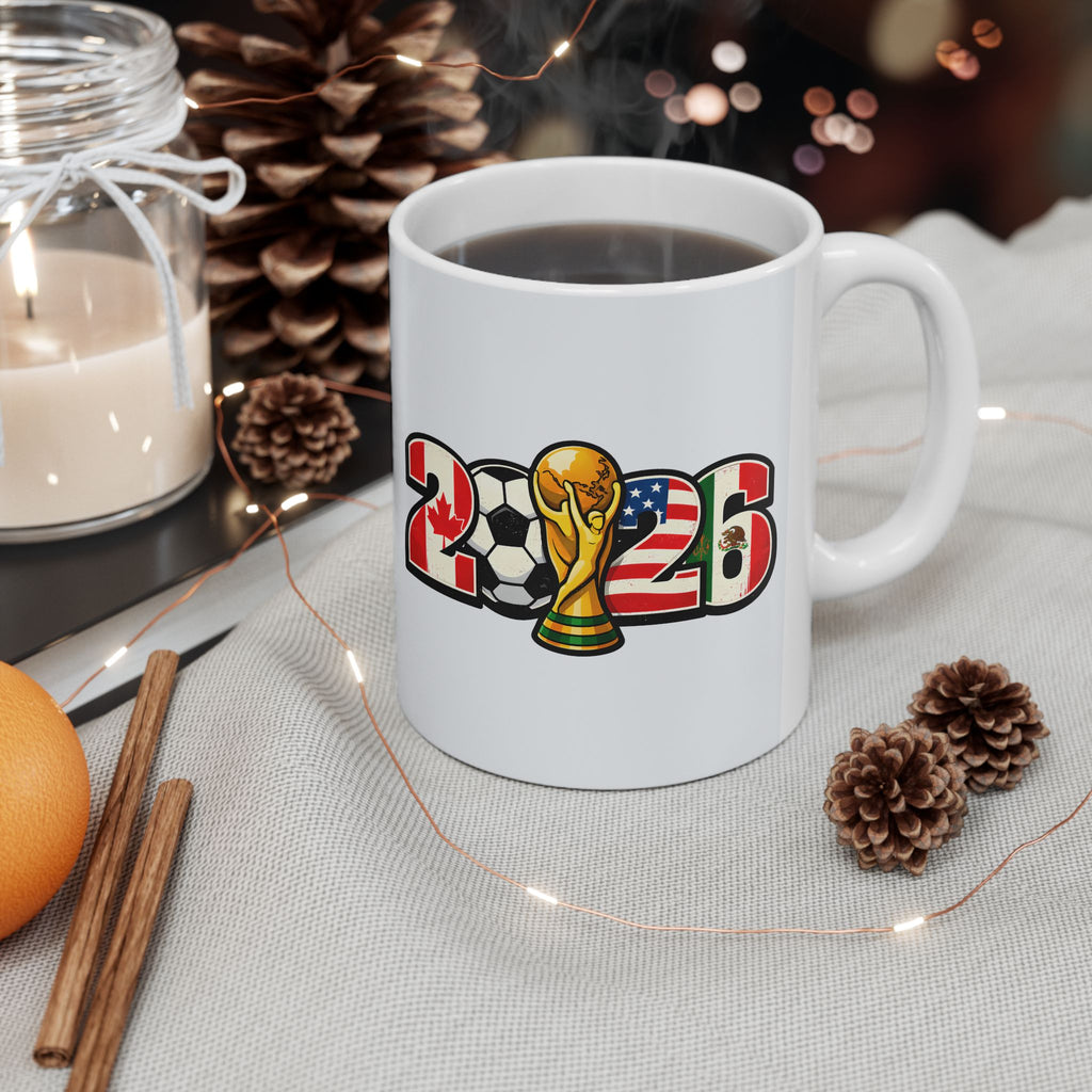 Australia World Cup 2026 Soccer Mug | Australia Flag, Ceramic Coffee Mug, Gift For Dad