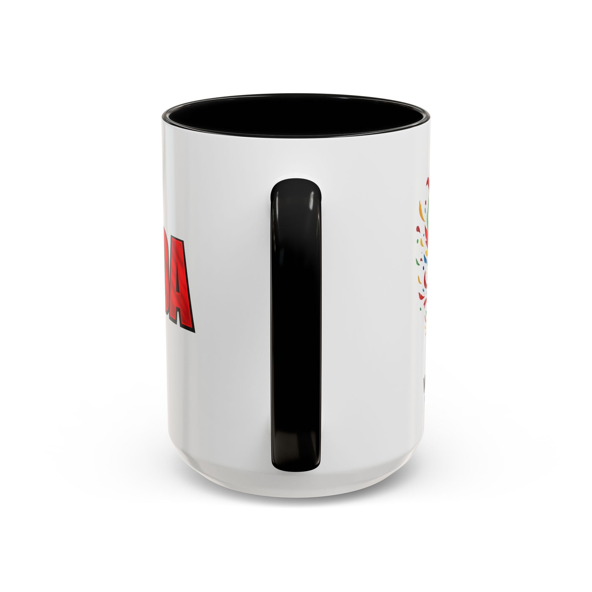 Canada Maple Leaf Text Coffee Mug | We Can. We Will. World Cup 2026, Canada Flag, Gift for Dad