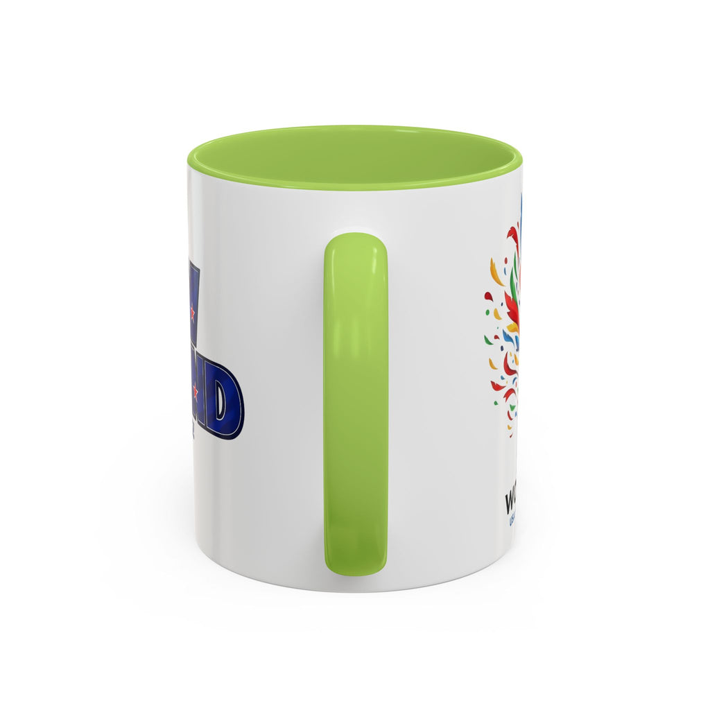 New Zealand All Whites Coffee Mug | Accent 11/15oz, World Cup 2026, Gift for Dad