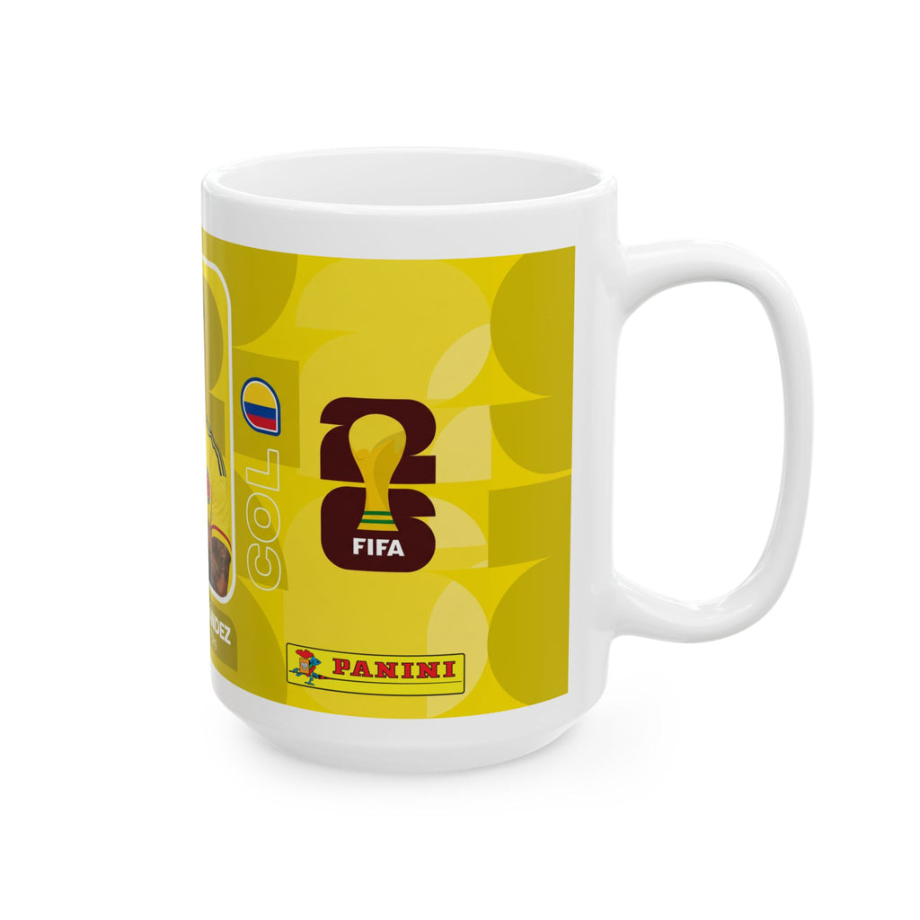 Colombian Soccer Player 'Cucho Hernández' Ceramic Mug — 11oz/15oz, World Cup 2026 Mugs