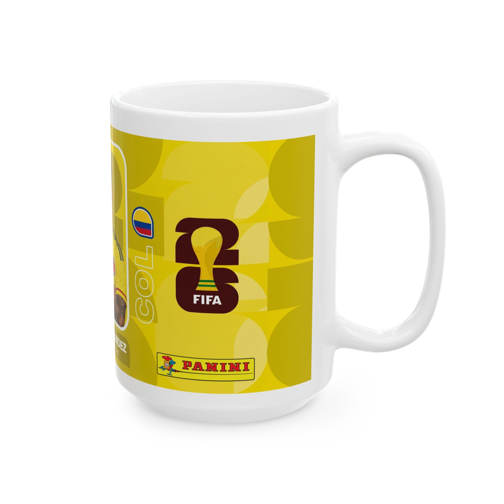 Colombian Soccer Player 'Cucho Hernández' Ceramic Mug — 11oz/15oz, World Cup 2026 Mugs
